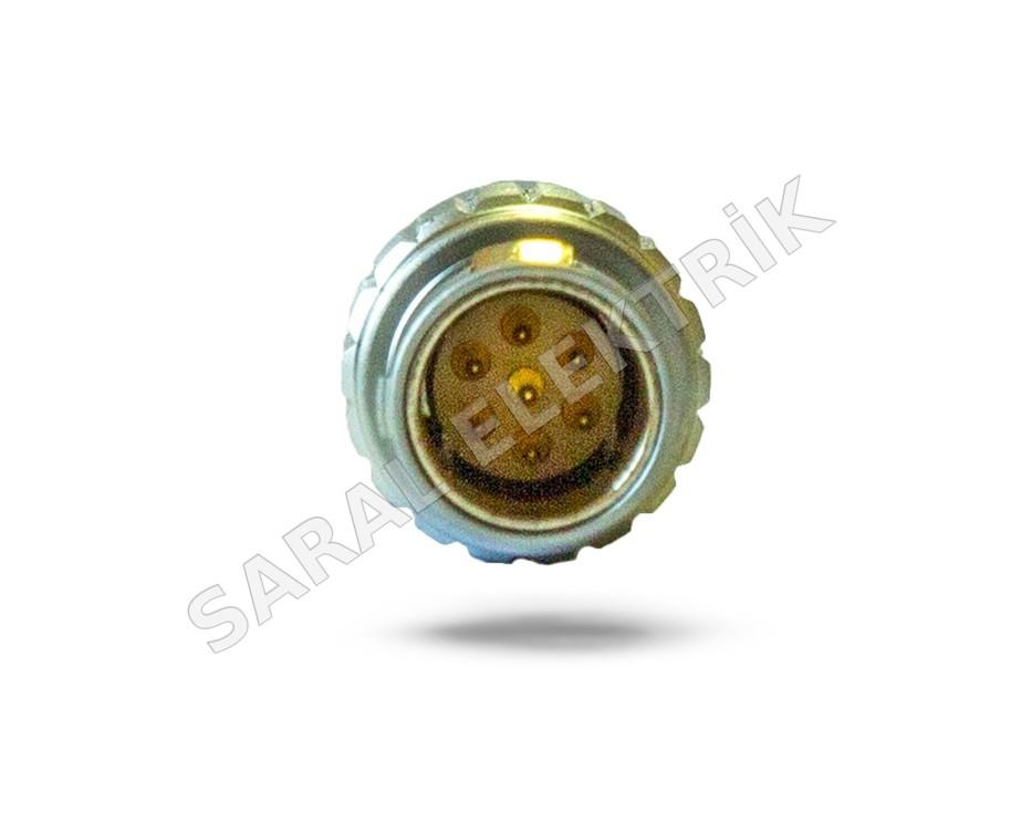 FGG 0B 307 CLAD52 0B Serisi Lemo 7 Pin Erkek Konnektör