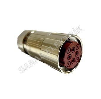 M40 8 PİN SEYYAR DİŞİ KONNEKTÖR