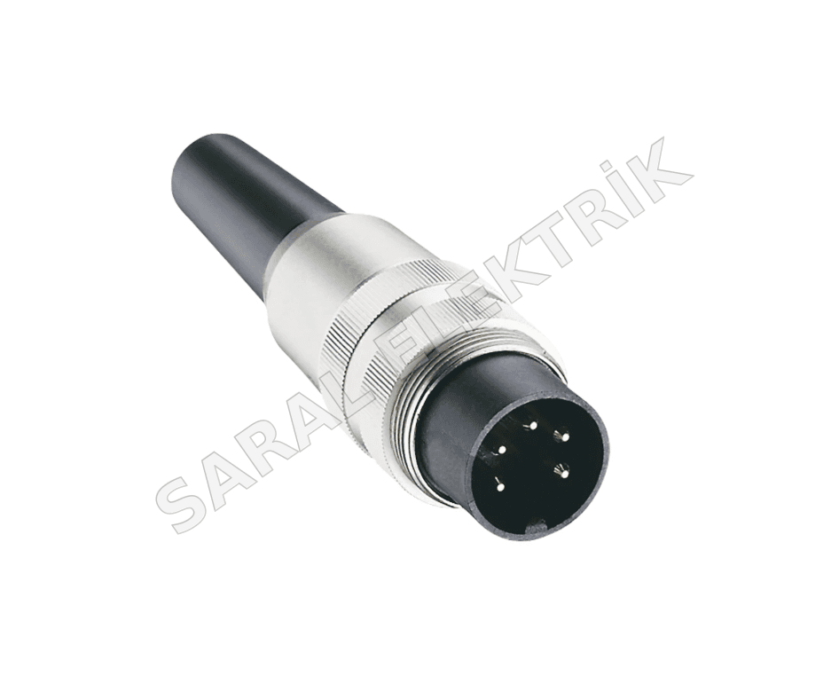 M16 5 PİN SEYYAR ERKEK LUMBERG KONNEKTÖR SV 50/6